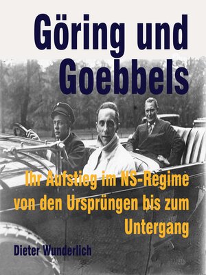 cover image of Göring und Goebbels